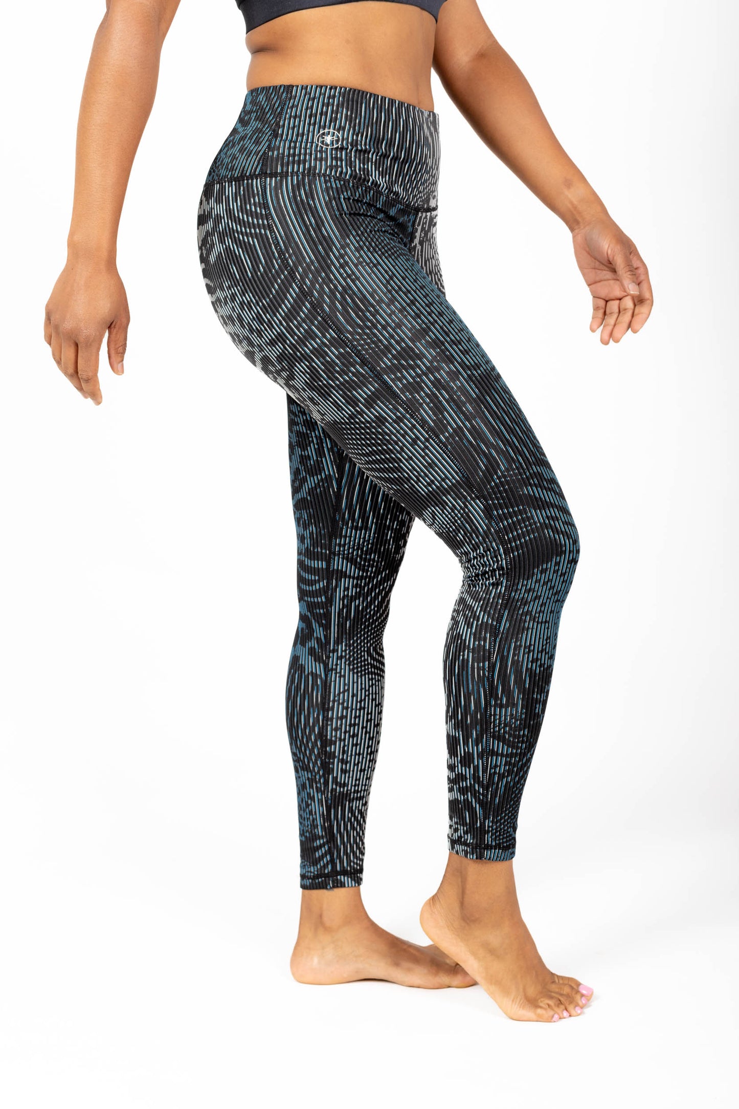 Textured Safari High-Waisted Leggings – Renewed Activewear