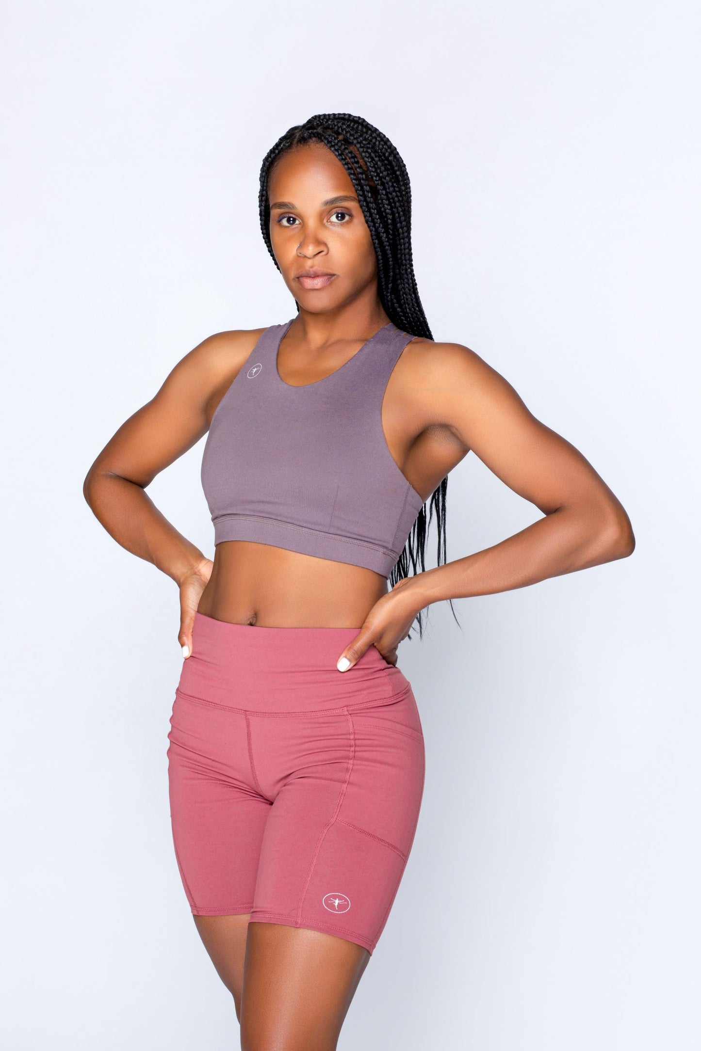 Criss Cross Strap Sports Bra